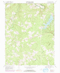 Download a high-resolution, GPS-compatible USGS topo map for Mine Run, VA (1991 edition)