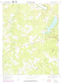 Download a high-resolution, GPS-compatible USGS topo map for Mine Run, VA (1979 edition)