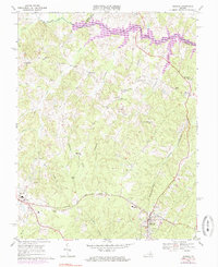 Download a high-resolution, GPS-compatible USGS topo map for Mineral, VA (1985 edition)