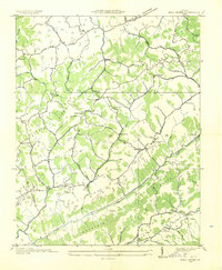Download a high-resolution, GPS-compatible USGS topo map for Moll Creek, VA (1935 edition)