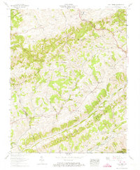 Download a high-resolution, GPS-compatible USGS topo map for Moll Creek, VA (1974 edition)