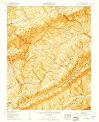 Download a high-resolution, GPS-compatible USGS topo map for Moll Creek, VA (1960 edition)
