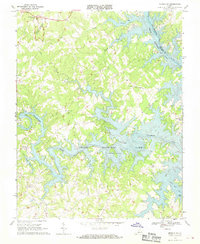 Download a high-resolution, GPS-compatible USGS topo map for Moneta SW, VA (1970 edition)