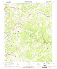 Download a high-resolution, GPS-compatible USGS topo map for Moneta, VA (1969 edition)