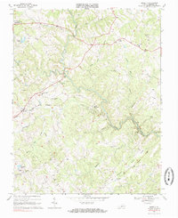 Download a high-resolution, GPS-compatible USGS topo map for Moneta, VA (1985 edition)