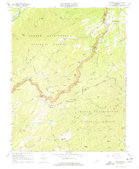 Download a high-resolution, GPS-compatible USGS topo map for Montebello, VA (1977 edition)