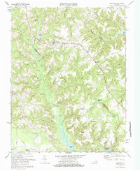 preview thumbnail of historical topo map of Montross, VA in 1968