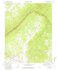 Download a high-resolution, GPS-compatible USGS topo map for Montvale, VA (1981 edition)