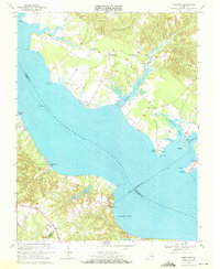 Download a high-resolution, GPS-compatible USGS topo map for Morattico, VA (1971 edition)