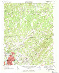 Download a high-resolution, GPS-compatible USGS topo map for Mount Airy North, VA (1971 edition)