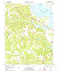 Download a high-resolution, GPS-compatible USGS topo map for Mount Landing, VA (1974 edition)