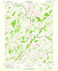 Download a high-resolution, GPS-compatible USGS topo map for Mount Sidney, VA (1966 edition)