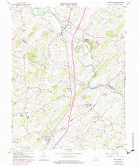 Download a high-resolution, GPS-compatible USGS topo map for Mount Sidney, VA (1983 edition)
