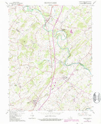 Download a high-resolution, GPS-compatible USGS topo map for Mount Sidney, VA (1987 edition)