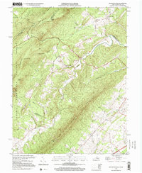 Download a high-resolution, GPS-compatible USGS topo map for Mountain Falls, VA (2001 edition)