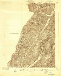 Download a high-resolution, GPS-compatible USGS topo map for Mountain Grove, VA (1930 edition)