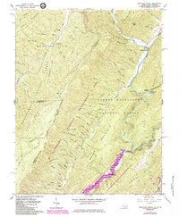 Download a high-resolution, GPS-compatible USGS topo map for Mountain Grove, VA (1984 edition)