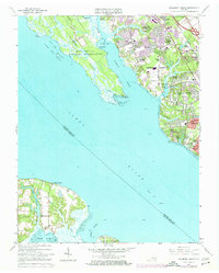 Download a high-resolution, GPS-compatible USGS topo map for Mulberry Island, VA (1974 edition)