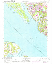 Download a high-resolution, GPS-compatible USGS topo map for Mulberry Island, VA (1980 edition)