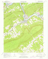 Download a high-resolution, GPS-compatible USGS topo map for Narrows, VA (1977 edition)