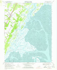 Download a high-resolution, GPS-compatible USGS topo map for Nassawadox, VA (1977 edition)