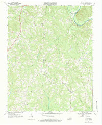 Download a high-resolution, GPS-compatible USGS topo map for Nathalie, VA (1984 edition)