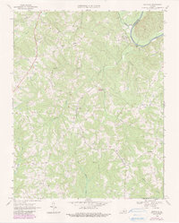 Download a high-resolution, GPS-compatible USGS topo map for Nathalie, VA (1990 edition)