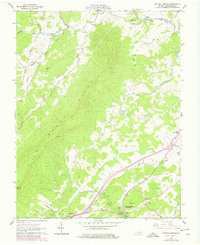 Download a high-resolution, GPS-compatible USGS topo map for Natural Bridge, VA (1978 edition)