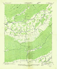 Download a high-resolution, GPS-compatible USGS topo map for Nebo, VA (1935 edition)