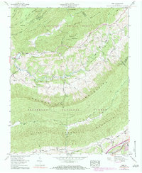 Download a high-resolution, GPS-compatible USGS topo map for Nebo, VA (1984 edition)