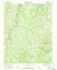 preview thumbnail of historical topo map of Mecklenburg County, VA in 1968