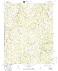 preview thumbnail of historical topo map of Mecklenburg County, VA in 1968