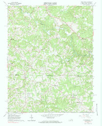 preview thumbnail of historical topo map of Patrick County, VA in 1967