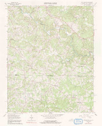 Download a high-resolution, GPS-compatible USGS topo map for Nettleridge, VA (1991 edition)