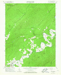 Download a high-resolution, GPS-compatible USGS topo map for New Castle, VA (1967 edition)