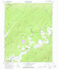 Download a high-resolution, GPS-compatible USGS topo map for New Castle, VA (1979 edition)