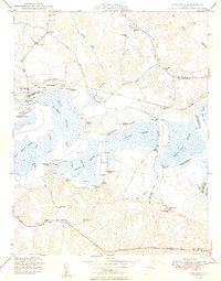 Download a high-resolution, GPS-compatible USGS topo map for New Kent, VA (1949 edition)