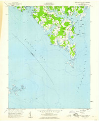 Download a high-resolution, GPS-compatible USGS topo map for New Point Comfort, VA (1960 edition)