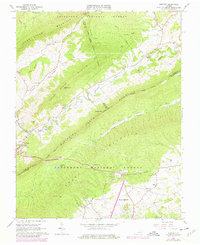 Download a high-resolution, GPS-compatible USGS topo map for Newport, VA (1978 edition)
