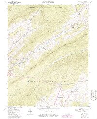 Download a high-resolution, GPS-compatible USGS topo map for Newport, VA (1986 edition)