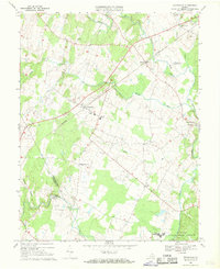 Download a high-resolution, GPS-compatible USGS topo map for Nokesville, VA (1969 edition)