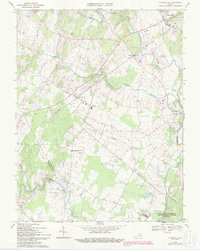 Download a high-resolution, GPS-compatible USGS topo map for Nokesville, VA (1994 edition)