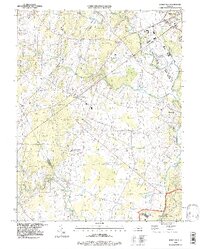Download a high-resolution, GPS-compatible USGS topo map for Nokesville, VA (1997 edition)