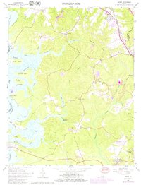 Download a high-resolution, GPS-compatible USGS topo map for Norge, VA (1980 edition)