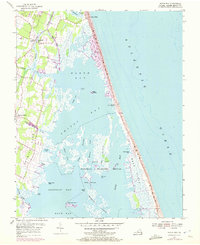 Download a high-resolution, GPS-compatible USGS topo map for North Bay, VA (1972 edition)