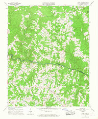 Download a high-resolution, GPS-compatible USGS topo map for North View, VA (1967 edition)