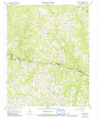 Download a high-resolution, GPS-compatible USGS topo map for North View, VA (1992 edition)