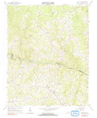 Download a high-resolution, GPS-compatible USGS topo map for North View, VA (1991 edition)