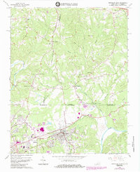 Download a high-resolution, GPS-compatible USGS topo map for Northeast Eden, VA (1984 edition)
