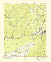Download a high-resolution, GPS-compatible USGS topo map for Norton, VA (1935 edition)